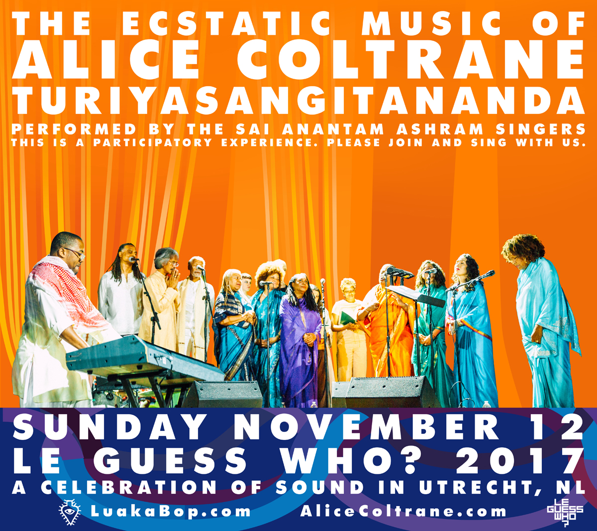 Honoring the life & work of Alice Coltrane with a participatory experience at LGW17